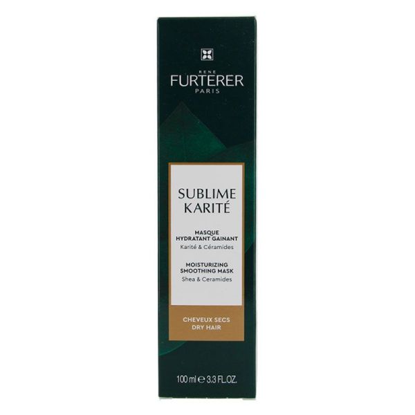 René Furterer Sublime Karité Masque Hydratant Gainant - Hydratation Intense Cheveux Secs - 100 ml