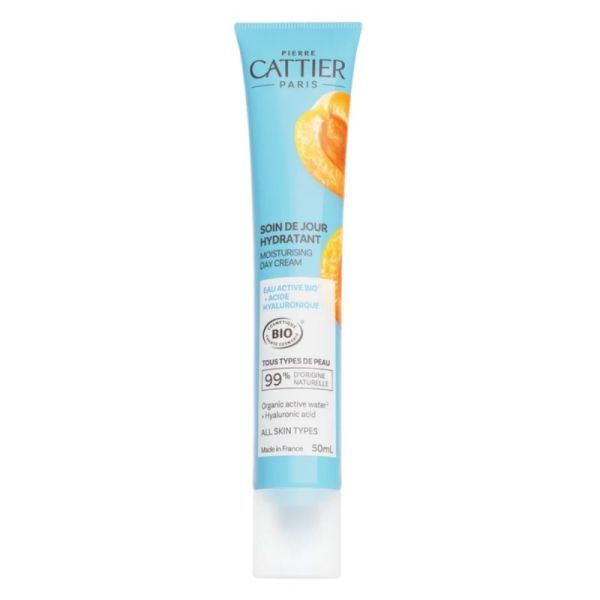 Cattier Soin De Jour Hydratant Peaux Déshydratées Bio 50ml – Éclat et rebond