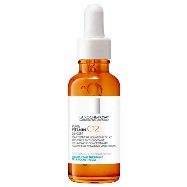 La Roche-Posay Pure Vitamin C12 - Sérum Concentré Rénovateur Eclat Anti Rides Anti Oxydant - 30ml