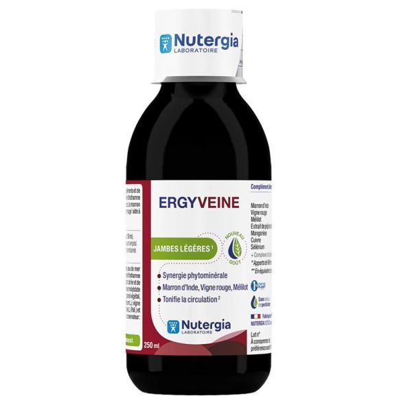 Nutergia Ergyveine 250 ml - Jambes lourdes, circulation sanguine