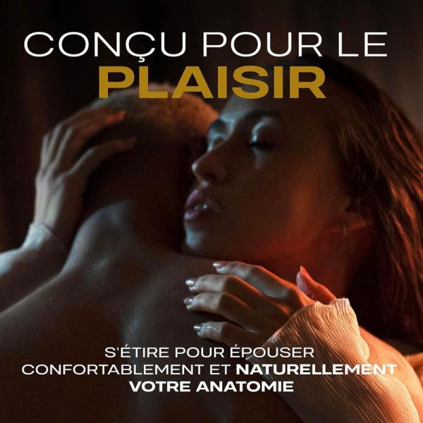 Skyn Elite Préservatifs Sans Latex - King Size - Confort et Finesse Supérieure - 10 préservatifs