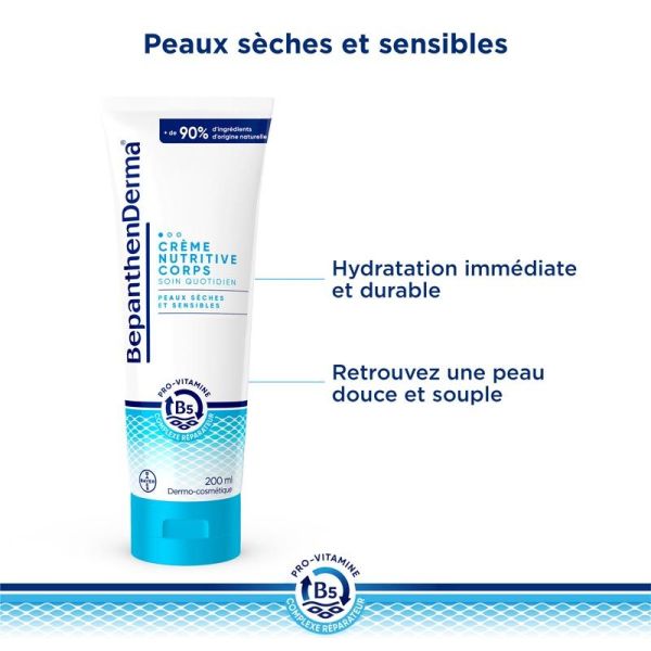 Bepanthen Derma Crème Nutritive Corps 200 ml