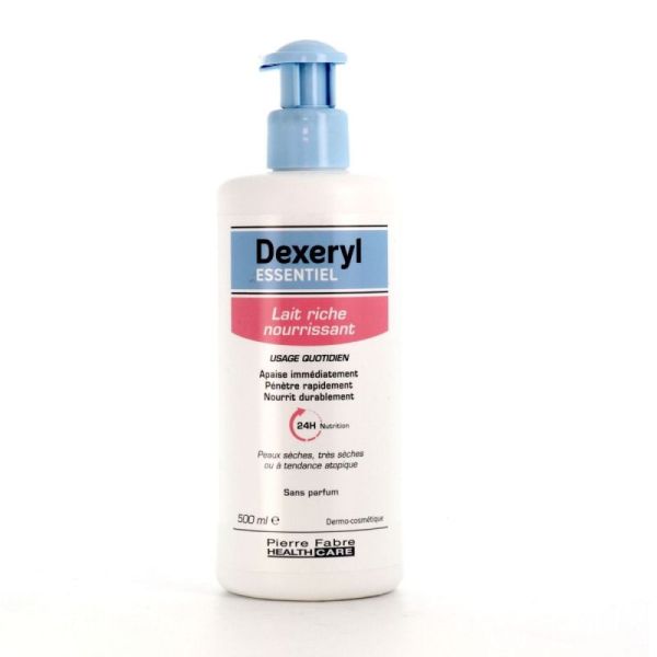 Dexeryl Essentiel Lait Riche Nourrissant 500 ml