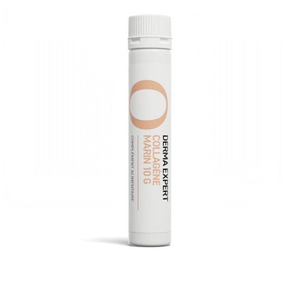 Oenobiol Derma Expert Collagène Marin - 10 shots liquides de 10g - Lutte Contre les Signes de l'Âge
