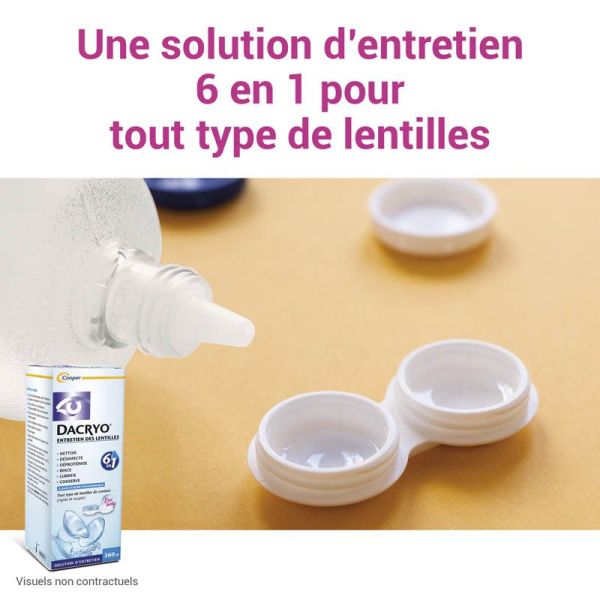 Dacryo Entretien des Lentilles de Contact - 360ml