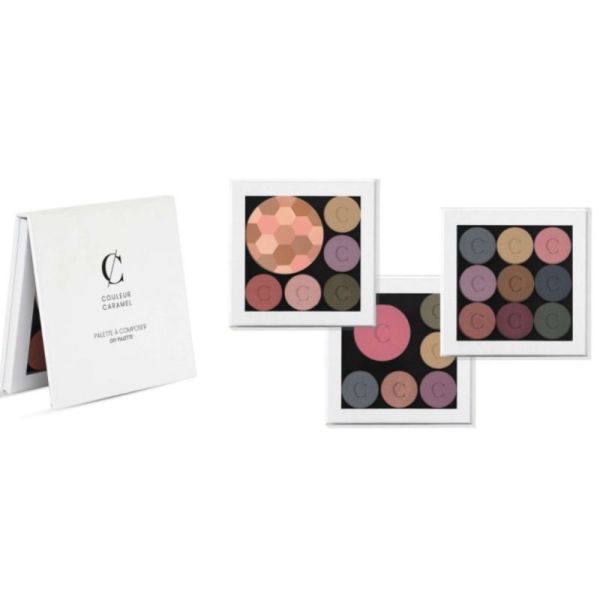 Couleur Caramel Palette de Maquillage à Composer Magnétique DIY - 1 Unité