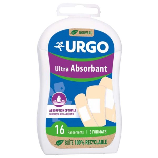 URGO Pansements Ultra Absorbants x16