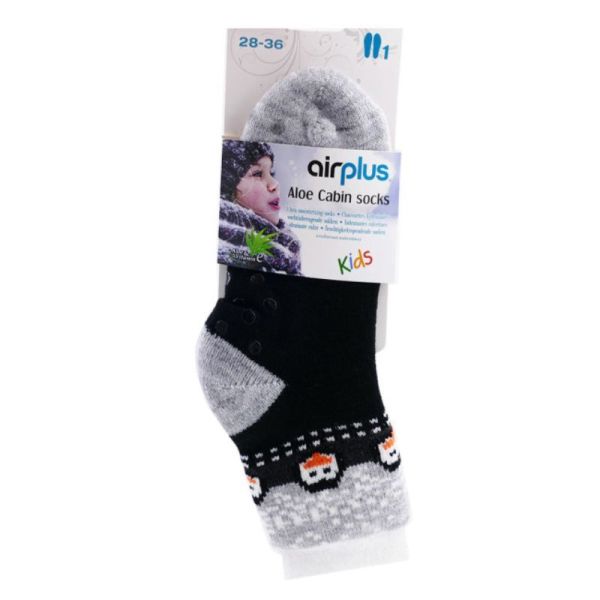 AirPlus Aloe Cabin Chaussettes Hydratantes Enfant Pingouin - Pointure 28-36