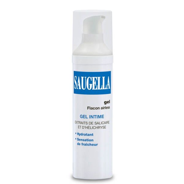 Saugella Gel Hydratant Intime 50 ml - Hydratation et confort intime, compatible préservatifs en latex