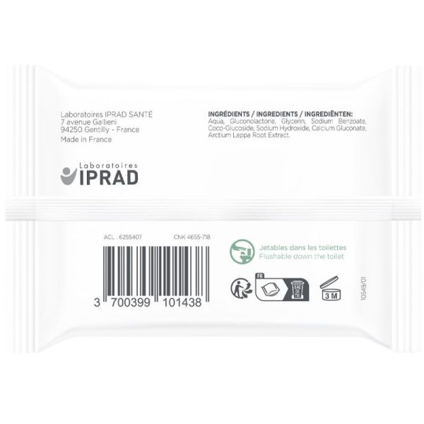 Saforelle Miss Lingettes Intimes x25 - Fraîcheur et Douceur Format Nomade