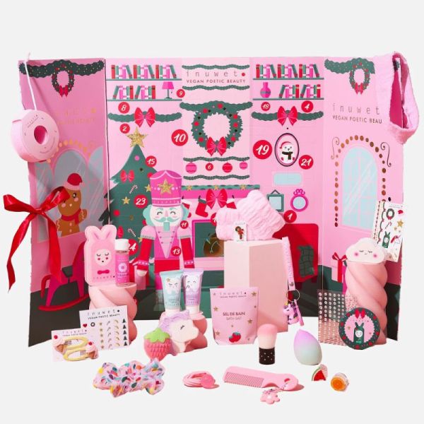 Inuwet Calendrier de l’Avent - 24 surprises beauté & accessoires
