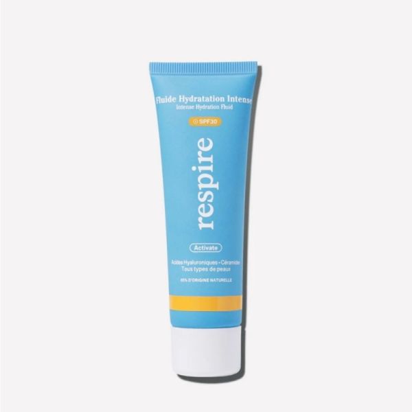 Respire Activate Fluide Hydratation Intense SPF30 Peaux Déshydratées - 50ml
