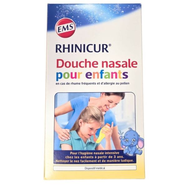 EMS Rhinicur Douche Nasale pour Enfants coffret - Hygiène nasale intensive dès 3 ans