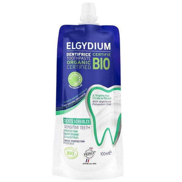Elgydium Dentifrice Dents Sensibles Bio - 100ml