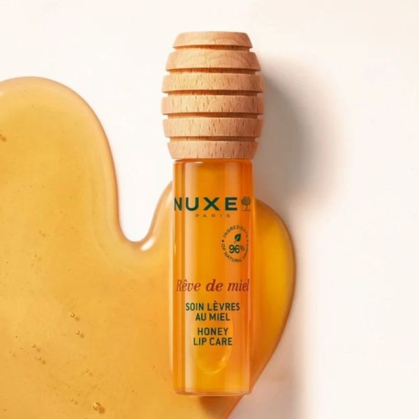 Nuxe Rêve de Miel Soin Lèvres au Miel avec Étui & Charms Kiss Crush - Soin sublimateur fini gloss transparent