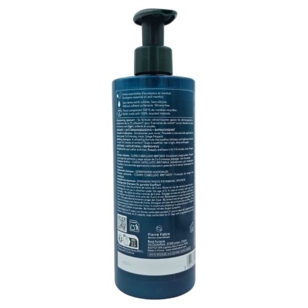 René Furterer Astera Shampooing Apaisant 490 ml - Soin rafraîchissant pour cuir chevelu irrité