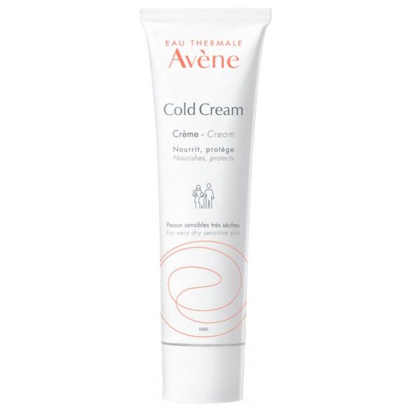 Avène Cold Cream Crème - 100ml - Nourrit et protège les peaux sèches