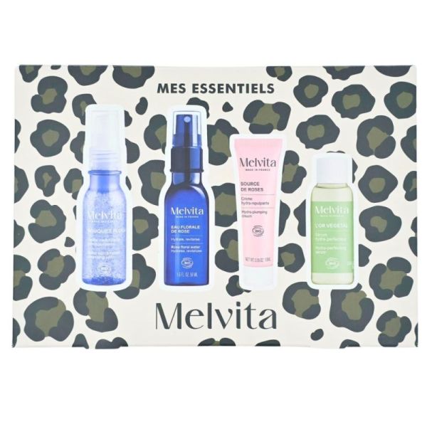Melvita Coffret Mes Essentiels - Routine beauté visage et corps