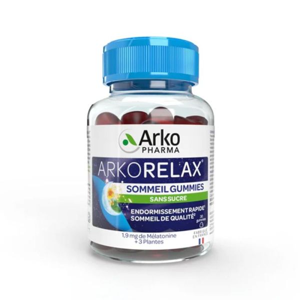 Arkopharma Arkorelax Sommeil 30 gummies sans sucres