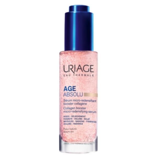 Uriage Coffret Age Absolu Sérum 30 ml + Crème Rose 15 ml - Duo anti-âge redensifiant et éclat