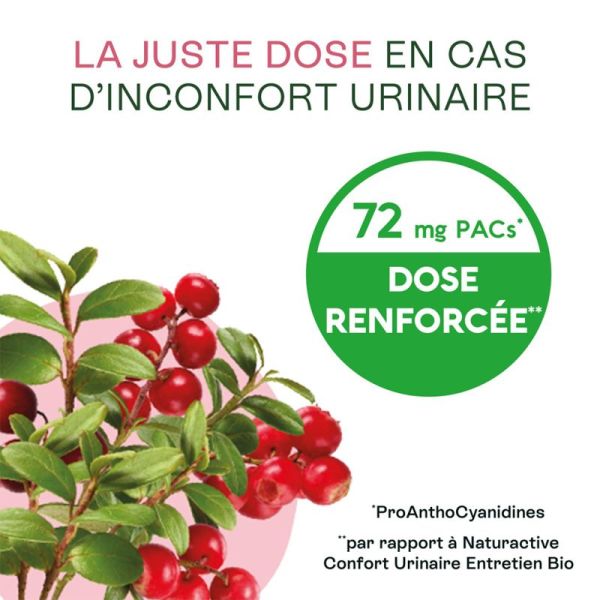 Naturactive Urisanol Flash Bio 10 Gélules et 10 Capsules – Confort urinaire