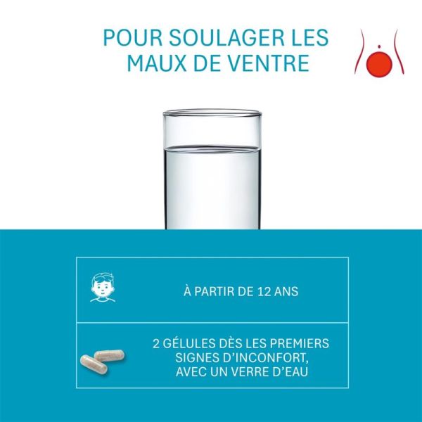 Naturactive Maux de Ventre Flash 10 gélules – Soulage les crampes intestinales