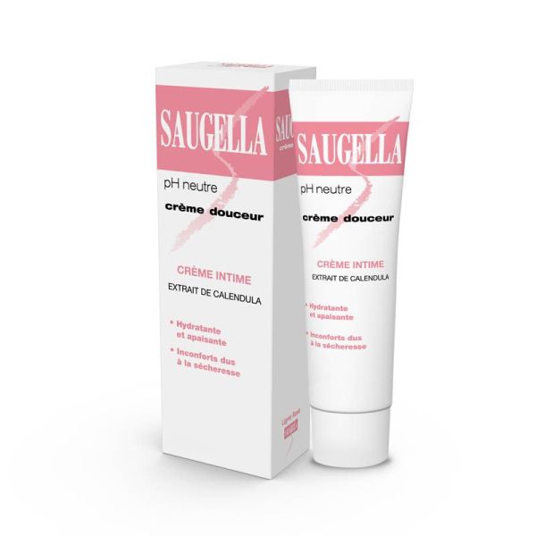 Saugella Crème Douceur 30ml - Hydratation et confort intime