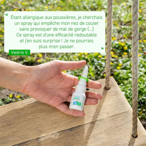 Puressentiel Respiratoire Spray Nasal Protection Allergies 20 ml – Barrière anti-allergènes, prévient les éternuements et l'obstruction