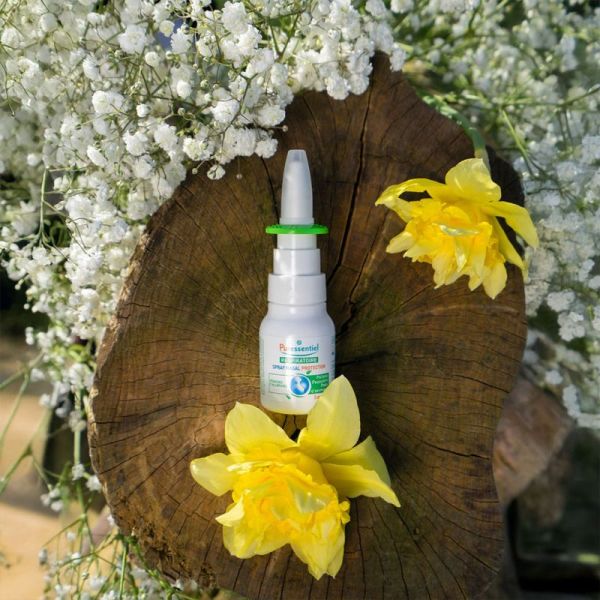Puressentiel Respiratoire Spray Nasal Protection Allergies 20 ml – Barrière anti-allergènes, prévient les éternuements et l'obstruction