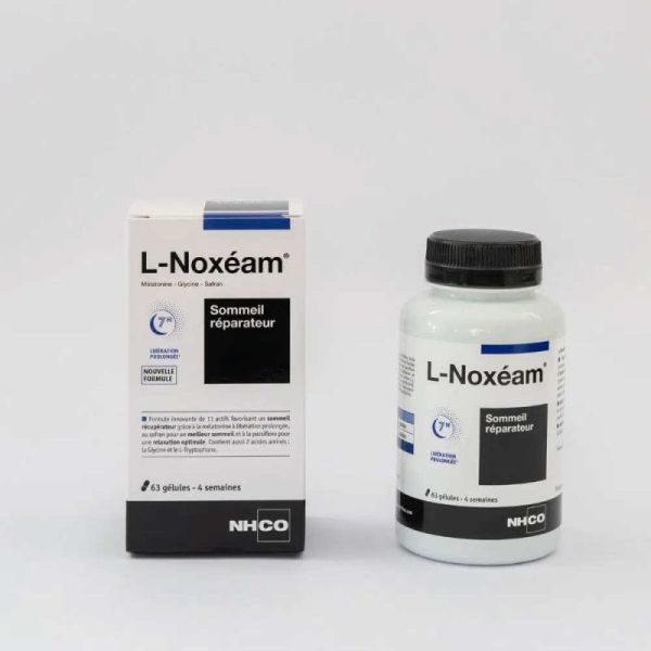 NHCO L-Noxéam Sommeil Réparateur - 63 Gélules - Sommeil profond et réparateur