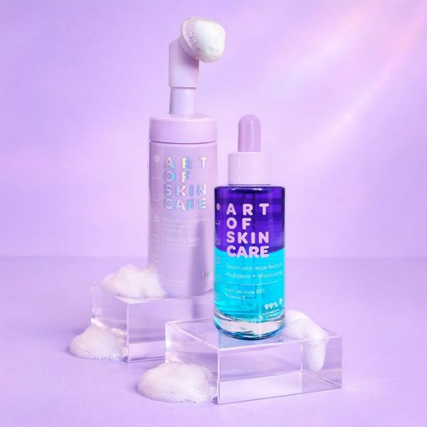 Inuwet Art of Skin Care Mousse Nettoyante 140 ml – Nettoyante et purifiante
