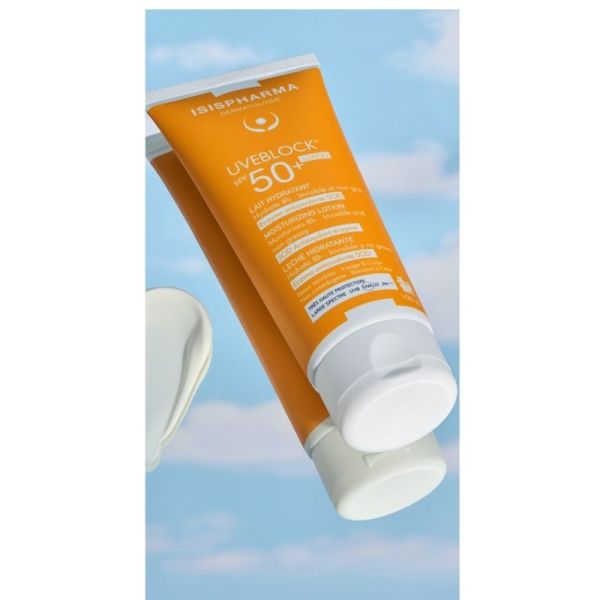 ISISPHARMA Uveblock Lotion SPF50+ - 100ml – lait solaire hydratant invisible et non gras