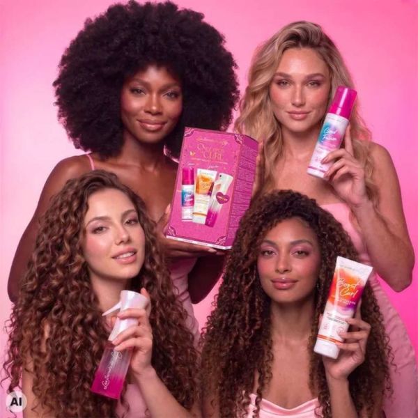 Les Secrets de Loly Coffret Once Upon a Curl - Volume et définition des boucles