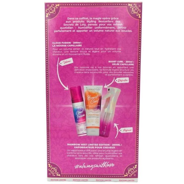 Les Secrets de Loly Coffret Once Upon a Curl - Volume et définition des boucles
