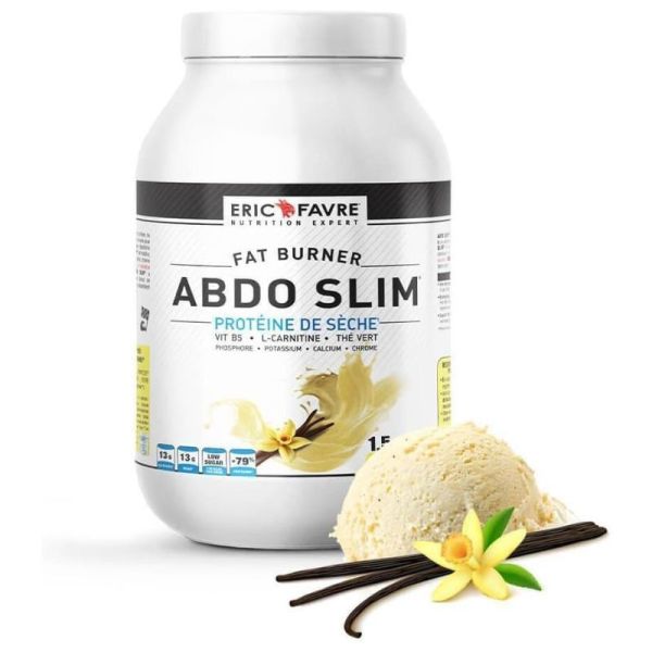 Eric Favre Abdo Slim Protéine de Sèche Vanille - 1,5Kg