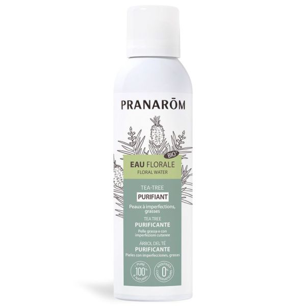 Pranarôm Hydrolat Tea Tree Arbre à Thé Bio 150ml – Purifiant et assainissant