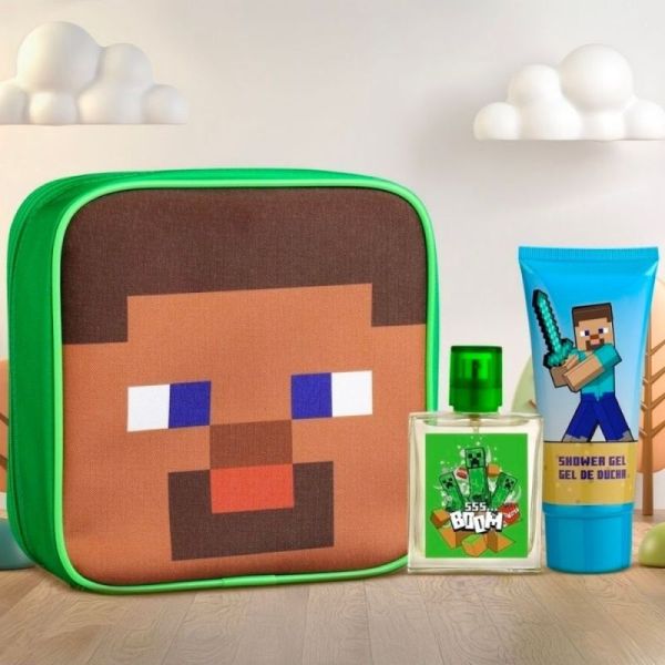 Trousse Minecraft - Eau de toilette + Gel douche