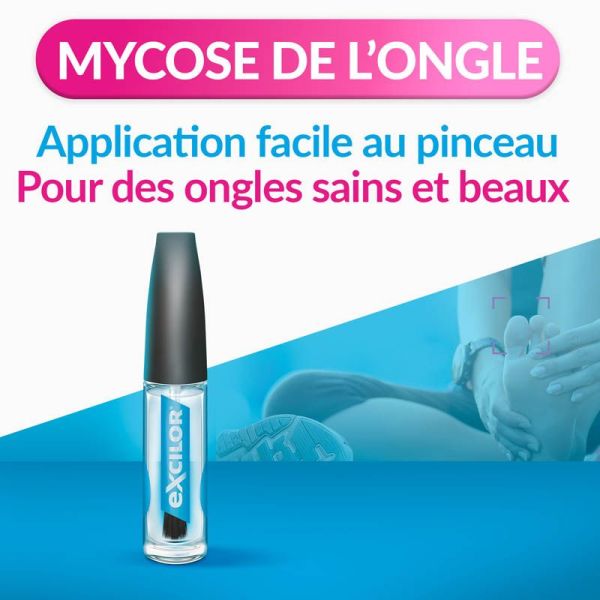 Excilor Traitement Contre la Mycose de l'Ongle - 3,3ml