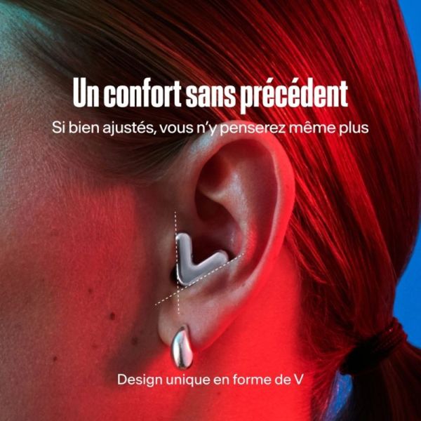 Alpine Tune Silver Paire de bouchons d'oreille - Haute fidélité pour les concerts, les festivals et les passionnés de musique