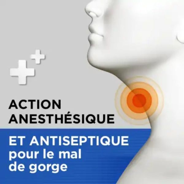 Strepsils Lidocaine Pastilles x24 - Maux de gorge peu intense