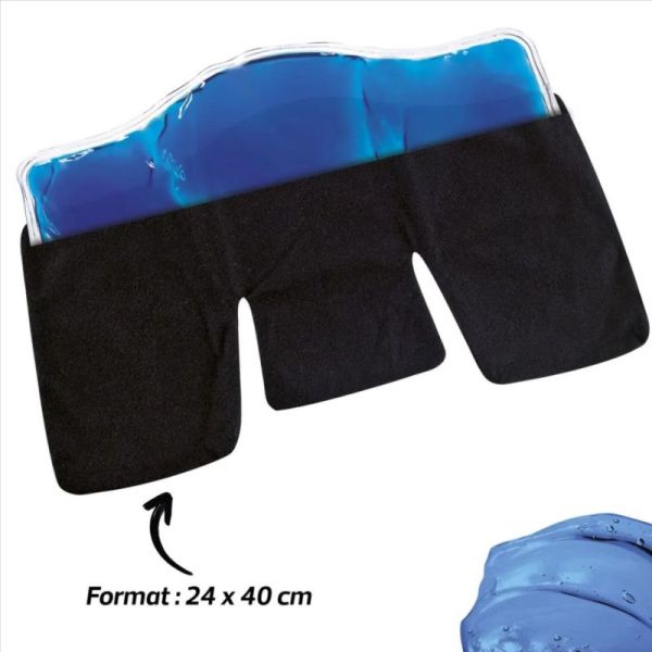 Actipoche Coussin Thermique Cervicales & Trapèzes Chaud/Froid - 22 × 40 cm