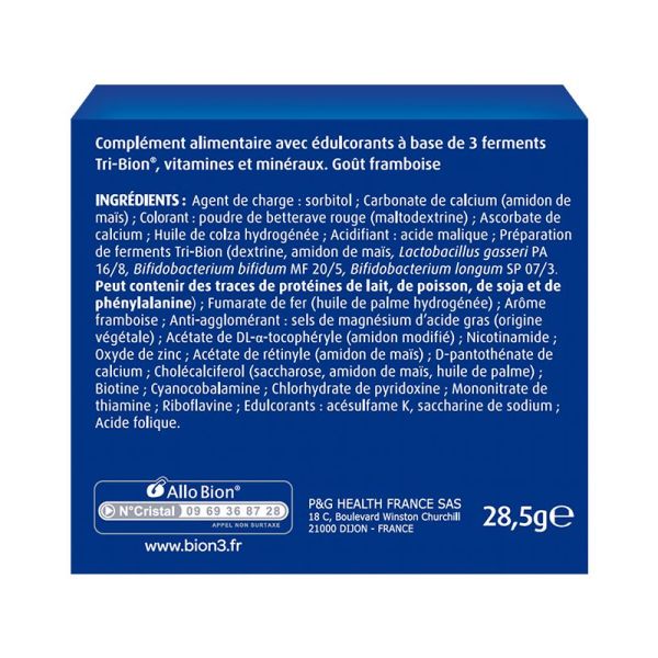 Bion3 Défense Junior 60 comprimés à croquer - Vitamines pour les enfants