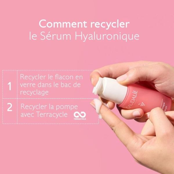 Caudalie VinoHydra Sérum à l'Acide Hyaluronique 30 ml - Hydratation continue