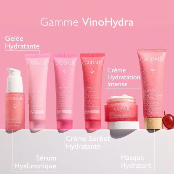 Caudalie VinoHydra Sérum à l'Acide Hyaluronique 30 ml - Hydratation continue