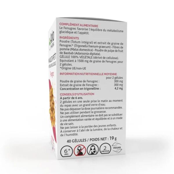 Arkopharma Arkogélules Fenugrec Manque d'Appétit - 2 x 40 Gélules