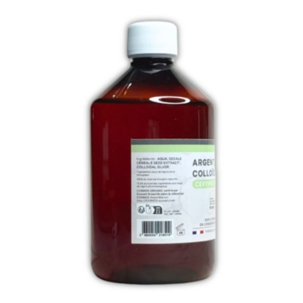 Dr Theiss Argent Colloïdal 20PPM 500ml - Soin purifiant et apaisant pour peaux sensibles