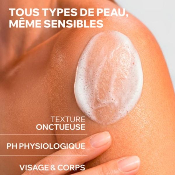 Uriage Derm-Phy Crème Lavante Dermatologique 1L - Nettoie, nourrit et protège