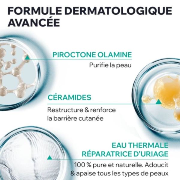 Uriage Hyseac Hydra Crème Nettoyante Apaisante 150 ml – purifie et apaise les peaux acnéiques