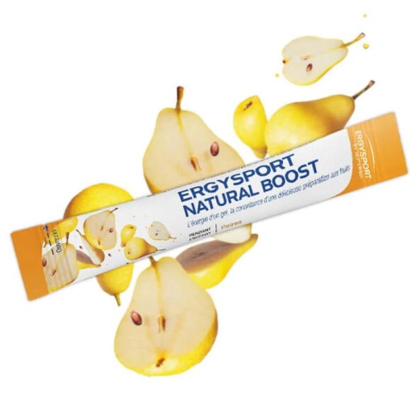 Nutergia Ergysport Natural Boost Poire 30g – Énergie et vitalité