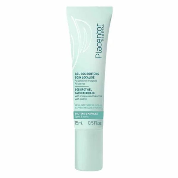 Placentor Gel SOS Boutons 15ml – Soin localisé anti-imperfections